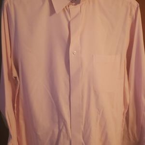 Men's dress shirt pinstriped